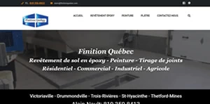 Finition Québec / Revêtement de sol en époxy - Peinture - Tirage de joints